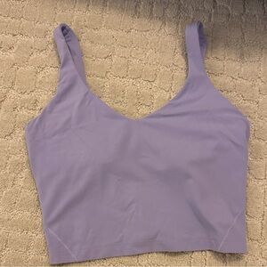 Lululemon Athletica Light Purple align tank top